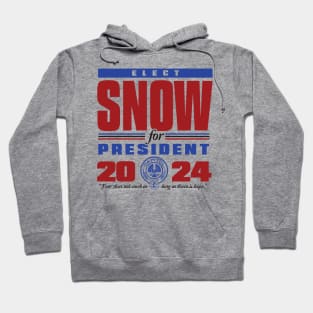 Snow for President 2024 Hoodie